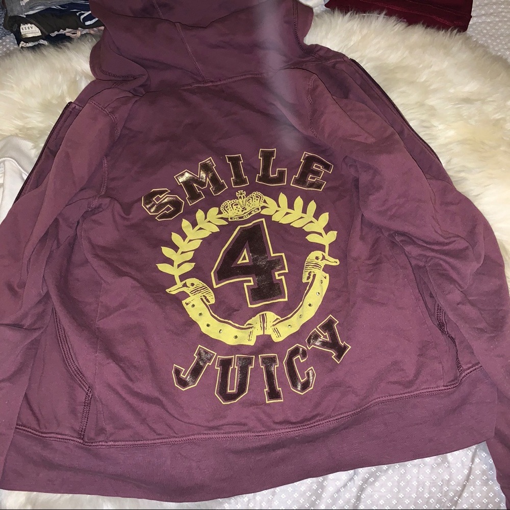 Purple juicy couture jacket